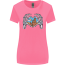 Love the Desert Safari Sand Cruising Womens Wider Cut T-Shirt Azalea