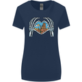 Love the Desert Safari Sand Cruising Womens Wider Cut T-Shirt Navy Blue