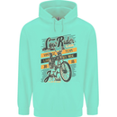 Low Rider Classic Chopper Biker Motorcycle Childrens Kids Hoodie Peppermint