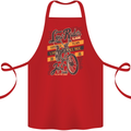 Low Rider Classic Chopper Biker Motorcycle Cotton Apron 100% Organic Red