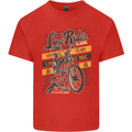 Low Rider Classic Chopper Biker Motorcycle Kids T-Shirt Childrens Red