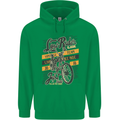 Low Rider Classic Chopper Biker Motorcycle Mens 80% Cotton Hoodie Irish Green