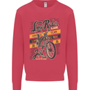 Low Rider Classic Chopper Biker Motorcycle Mens Sweatshirt Jumper Heliconia