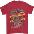 Low Rider Classic Chopper Biker Motorcycle Mens T-Shirt Cotton Gildan Red