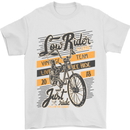 Low Rider Classic Chopper Biker Motorcycle Mens T-Shirt Cotton Gildan White