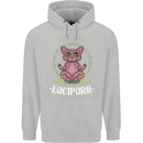 Lucipurr Demonic Hail Satan Cat Evil Childrens Kids Hoodie Sports Grey