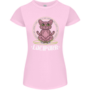 Lucipurr Demonic Hail Satan Cat Evil Womens Petite Cut T-Shirt Light Pink