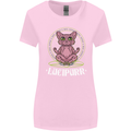 Lucipurr Demonic Hail Satan Cat Evil Womens Wider Cut T-Shirt Light Pink