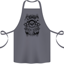 Lucky Dice Skull Motorbike Biker Motorcycle Cotton Apron 100% Organic Steel