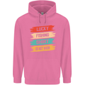 Lucky Fishing Shirt Fisherman Funny Childrens Kids Hoodie Azalea