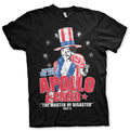 Rocky apollo creed the master of disaster mens black film t-shirt the king of sting fictional character heavyweight boxing champion Muhammad Ali