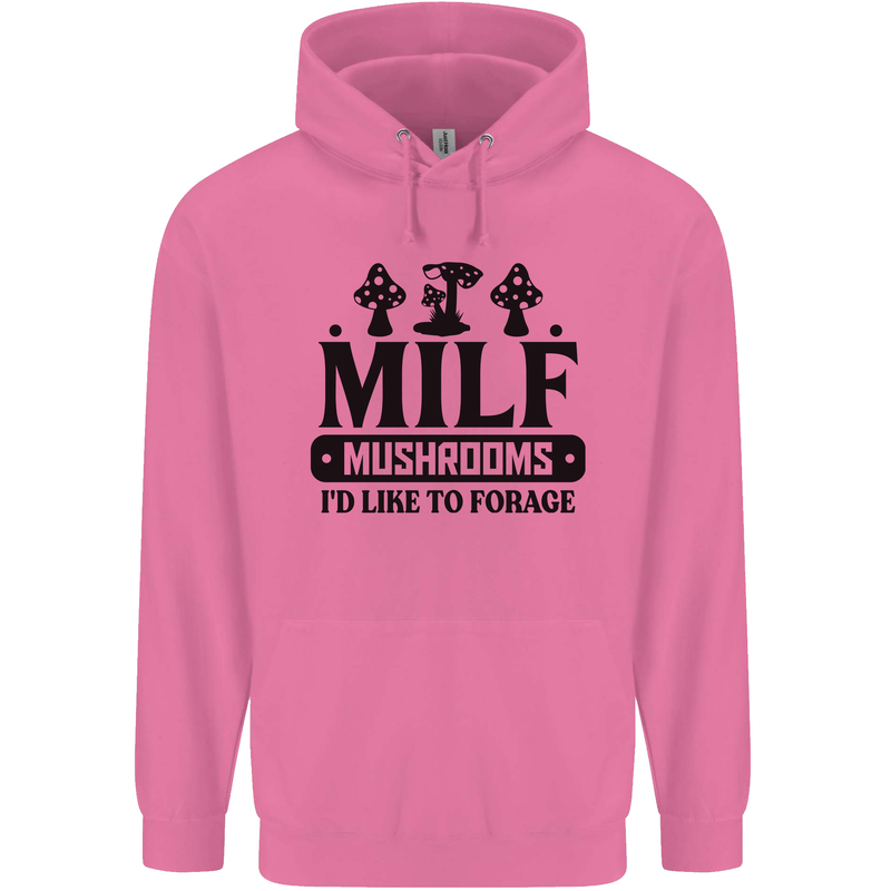 MILF Mushrooms I Like To Forage Childrens Kids Hoodie Azalea