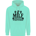 MILF Mushrooms I Like To Forage Childrens Kids Hoodie Peppermint