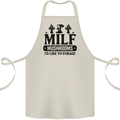 MILF Mushrooms I Like To Forage Cotton Apron 100% Organic Natural