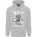 MILF Mushrooms I Like to Forage Childrens Kids Hoodie Sports Grey