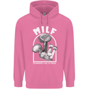 MILF Mushrooms I Like to Forage Mens 80% Cotton Hoodie Azelea