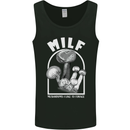 MILF Mushrooms I Like to Forage Mens Vest Tank Top Black
