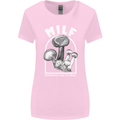 MILF Mushrooms I Like to Forage Womens Wider Cut T-Shirt Light Pink