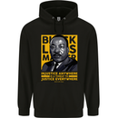 MLK Martin Luther King Black Lives Matter Childrens Kids Hoodie Black
