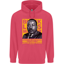 MLK Martin Luther King Black Lives Matter Childrens Kids Hoodie Heliconia