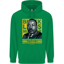 MLK Martin Luther King Black Lives Matter Childrens Kids Hoodie Irish Green