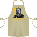 MLK Martin Luther King Black Lives Matter Cotton Apron 100% Organic Khaki