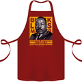MLK Martin Luther King Black Lives Matter Cotton Apron 100% Organic Maroon