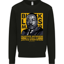MLK Martin Luther King Black Lives Matter Kids Sweatshirt Jumper Black