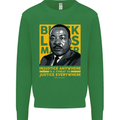 MLK Martin Luther King Black Lives Matter Kids Sweatshirt Jumper Irish Green