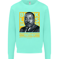 MLK Martin Luther King Black Lives Matter Kids Sweatshirt Jumper Peppermint