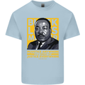 MLK Martin Luther King Black Lives Matter Kids T-Shirt Childrens Light Blue