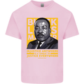 MLK Martin Luther King Black Lives Matter Kids T-Shirt Childrens Light Pink