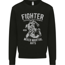 MMA Fighter MMA Mixed Martial Arts Gym Kids Sweatshirt Jumper Black