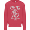 MMA Fighter MMA Mixed Martial Arts Gym Kids Sweatshirt Jumper Heliconia