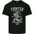 MMA Fighter MMA Mixed Martial Arts Gym Kids T-Shirt Childrens Black