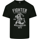 MMA Fighter MMA Mixed Martial Arts Gym Kids T-Shirt Childrens Black