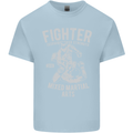 MMA Fighter MMA Mixed Martial Arts Gym Kids T-Shirt Childrens Light Blue