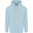 MMA Fighter MMA Mixed Martial Arts Gym Mens 80% Cotton Hoodie Light Blue