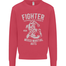 MMA Fighter MMA Mixed Martial Arts Gym Mens Sweatshirt Jumper Heliconia