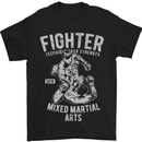 MMA Fighter MMA Mixed Martial Arts Gym Mens T-Shirt Cotton Gildan Black