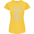 MMA Fighter MMA Mixed Martial Arts Gym Womens Petite Cut T-Shirt Yellow