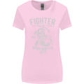 MMA Fighter MMA Mixed Martial Arts Gym Womens Wider Cut T-Shirt Light Pink