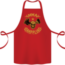 MMA Grappling Mixed Martial Arts UFC Cotton Apron 100% Organic Red