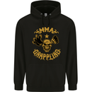 MMA Grappling Mixed Martial Arts UFC Mens 80% Cotton Hoodie Black