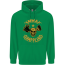 MMA Grappling Mixed Martial Arts UFC Mens 80% Cotton Hoodie Irish Green