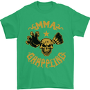 MMA Grappling Mixed Martial Arts UFC Mens T-Shirt Cotton Gildan Irish Green