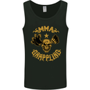MMA Grappling Mixed Martial Arts UFC Mens Vest Tank Top Black