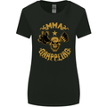 MMA Grappling Mixed Martial Arts UFC Womens Wider Cut T-Shirt Black