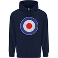 MOD Logo Scooter Biker RAF Royal Air Force Childrens Kids Hoodie Navy Blue