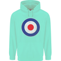 MOD Logo Scooter Biker RAF Royal Air Force Childrens Kids Hoodie Peppermint